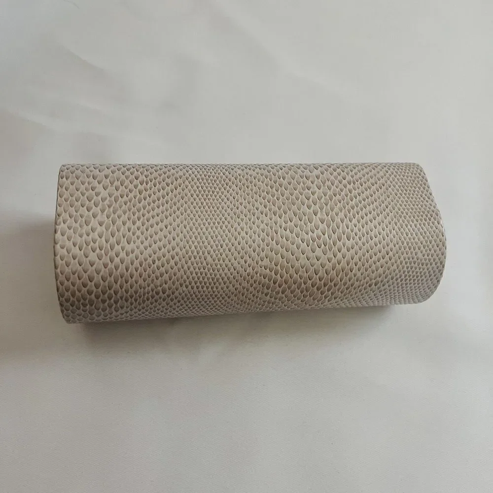 Jimmy Choo Lizard Embossed Sunglasses Case With Cleaning Cloth Eyeglasses Box